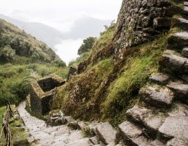 Lais Puzzle - Inkaruinen und steile Treppen auf dem Inkapfad in Peru - 40 Teile