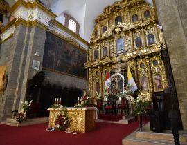 Lais Puzzle - Innendekoration der Kathedrale von Huamanga Basilika St. Maria, Ayacucho, Peru - 40 Teile
