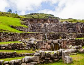 Lais Puzzle - Tambomachay-Ruinen in Cusco, Peru - 40 Teile