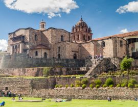 Lais Puzzle - Qorikancha-Ruinen und das Kloster Santo Domingo in Cuzco, Peru. - 40 Teile
