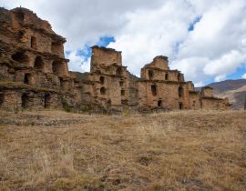 Lais Puzzle - Inka Tempel. Standort Piruro. Anden. Peru. Region Huanuco, Provinz Huamalies, Distrikt Tantamayo - 40 Teile