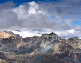 Lais Puzzle - Panoramablick auf die südliche Cordillera Blanca und Nevado Pastoruri in den Anden in Peru - 40 Teile