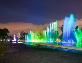 Lais Puzzle - Schöner Wasserkreislauf in Lima, Peru - 40 Teile