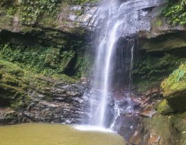 Lais Puzzle - Ahuashiyacu Wasserfall, touristischer Ort im Wald von Tarapoto, Peru - 40 Teile