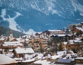 Lais Puzzle - San Kassian, Bozen, Italien: Skigebiet in Italien. Dolomiten - 40 Teile