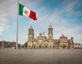 Lais Puzzle - Zocalo-Platz und Kathedrale von Mexiko-Stadt - Mexiko-Stadt, Mexiko - 40 Teile