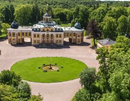 Lais Puzzle - Schloss Belvedere Weimar Vorderansicht Weltkulturerbe - 40 Teile