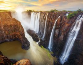 Lais Puzzle - Victoria Falls, Wasserfälle - 40 Teile