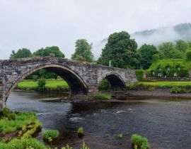 Lais Puzzle - Alte Brücke, Conwy, Wales - 40 Teile