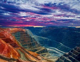 Lais Puzzle - Super Pit Goldmine im Tagebau, Kalgoorlie Westaustralien - 40 Teile