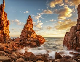 Lais Puzzle - The Pinnacles Rock, Cape Woolami, Phillip Island, Australien - 40 Teile