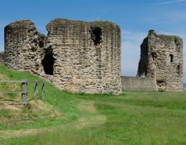 Lais Puzzle - Die Ruinen von Flint Castle, Flintshire, Wales - 40 Teile