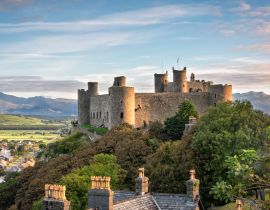 Lais Puzzle - Harlech Castle bei Sonnenaufgang, Wales - 40 Teile