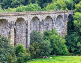 Lais Puzzle - Chirk Viaduct, Wrexham, Wales, UK - 40 Teile