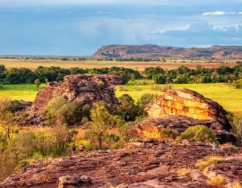 Lais Puzzle - Erkundung des Ubirr Rock zur goldenen Stunde im Kakadu National Park, Northern Territory, Australien - 40 Teile