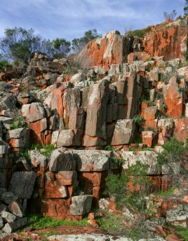 Lais Puzzle - Gawler Range National Park, Organ Pipes Rock Formation, South Australia - 40 Teile