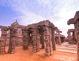 Lais Puzzle - Lepakshi hinduistischer Tempelkomplex, Indien - 40 Teile