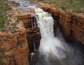 Lais Puzzle - Luftaufnahme der King George Falls in der Kimberley, Australien - 40 Teile