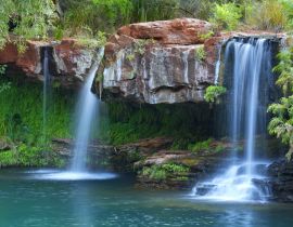 Lais Puzzle - Wasserfälle am Fern Pool im Karijini National Park, Australien - 40 Teile