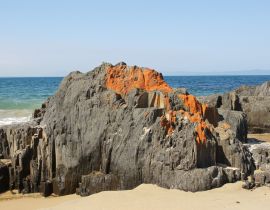 Lais Puzzle - Spiky Beach, Küste bei Swansea, Tasmanien, Australien - 40 Teile