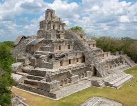 Lais Puzzle - Haupttempel in Edzna, Campeche, Mexiko - 40 Teile
