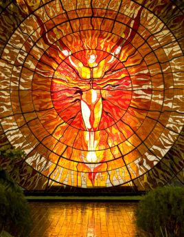 Lais Puzzle - Cosmovitral Botanischer Garten Toluca Mexiko Glasmalerei - 40 Teile