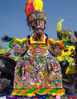 Lais Puzzle - Chinelos, Karneval Yautepec Morelos, Mexiko - 40 Teile