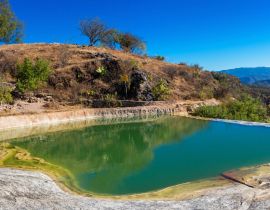 Lais Puzzle - Hierve el Agua in den zentralen Tälern von Oaxaca, Mexiko - 40 Teile