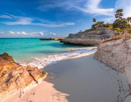 Lais Puzzle - Strand am karibischen Meer in Playa del Carmen, Mexiko - 40 Teile