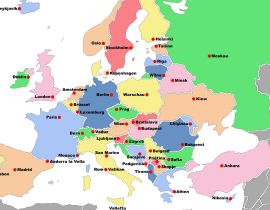 Lais Puzzle - Landkarte Europa - 40 Teile