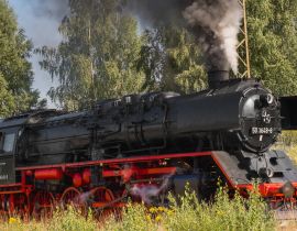 Lais Puzzle - Alte Dampflokomotive - 40 Teile