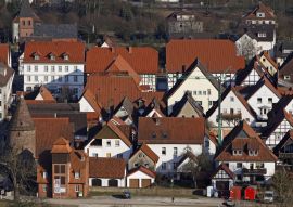 Lais Puzzle - Blick vom Osterberg auf Lügde - 100, 200, 500 & 1.000 Teile