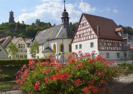 Lais Puzzle - Kirche und Steinerner Beutel Waischenfeld - 1.000 Teile