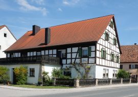 Lais Puzzle - Fachwerkhaus in Ipsheim.... - 100, 200, 500 & 1.000 Teile