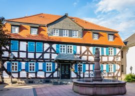 Lais Puzzle - Fachwerkhaus. Grunberg, Hessen, Deutschland - 100, 200, 500 & 1.000 Teile