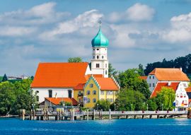 Lais Puzzle - Wasserburg am Bodensee mit Halbinsel, Malhaus und St. Georg - 100, 200, 500 & 1.000 Teile