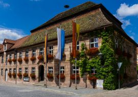 Lais Puzzle - Rathaus Abenberg in Bayern - 100, 200, 500 & 1.000 Teile