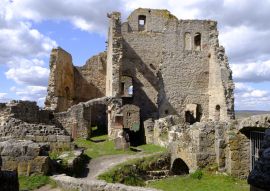 Lais Puzzle - Burgruine Homburg bei Gössenheim, Landkreis Main-Spessart, Unterfranken, Franken, Bayern, Deutschland - 100, 200, 500 & 1.000 Teile