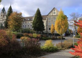 Lais Puzzle - Kloster, St. Bonifatius Kloster, Klosterpark, Hünfeld, Hessen, Deutschland - 100, 200, 500 & 1.000 Teile