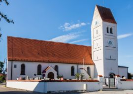 Lais Puzzle - Gemeinde Germering, Landkreis Fürstenfeldbruck, Oberbayern, Deutschland: Kirche, Kirche St. Jakob - 100, 200, 500 & 1.000 Teile