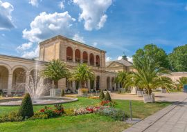 Lais Puzzle - Arkadenbau und Kurgarten in Bad Kissingen, Bayern, Deutschland - 100, 200, 500 & 1.000 Teile