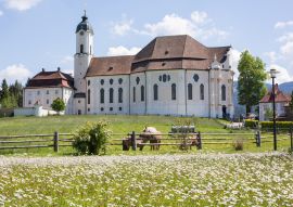 Lais Puzzle - Die Wieskirche in Steingaden, Bayern, Deutschland: Wallfahrtskirche und Weltkulturerbe - 100, 200, 500 & 1.000 Teile