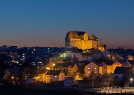 Lais Puzzle - Burg Wolfsegg Bayern zur blauen Stunde - 100, 200, 500 & 1.000 Teile