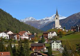 Lais Puzzle - Schmitten, Kanton Graubünden, Schweiz - 1.000 Teile