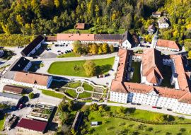 Lais Puzzle - Luftaufnahme Kloster Schäftlarn, Isartal, Oberbayern, Bayern, Deutschland - 100, 200, 500 & 1.000 Teile