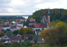 Lais Puzzle - Blick vom Geisberg über Oderberg in Brandenburg - 100, 200, 500 & 1.000 Teile
