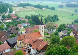 Lais Puzzle - Luftbild der Gemeinde Brennberg im Landkreis Regensburg, Bayern, Deutschland - 100, 200, 500 & 1.000 Teile