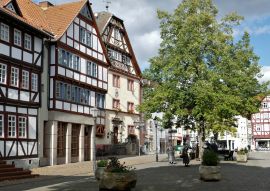 Lais Puzzle - Fachwerkhäuser am Marktplatz in Rotenburg a.d. Fulda - 100, 200, 500 & 1.000 Teile