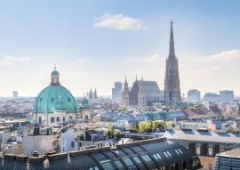 Lais Puzzle - Blick über die Wiener Skyline mit Stephansdom am Morgen, Wien, Österreich - 100, 200, 500 & 1.000 Teile