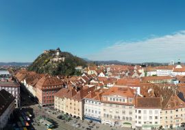Lais Puzzle - Panoramaluftaufnahme der steirischen Landeshauptstadt Graz, Steiermark, Österreich - 100, 200, 500 & 1.000 Teile